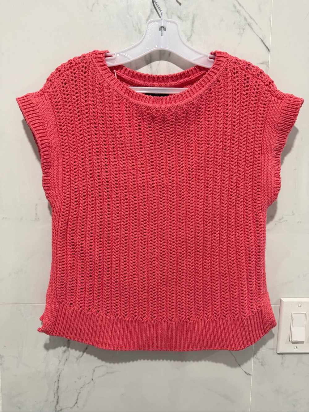 Frye Coral Knit Crewneck Tank